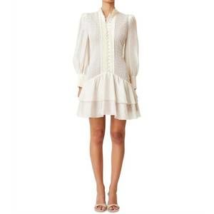Elliatt Cream Mini Dress